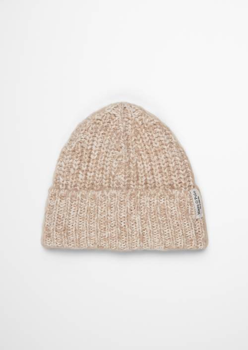 Knitted hat Light Brown - Product image 1