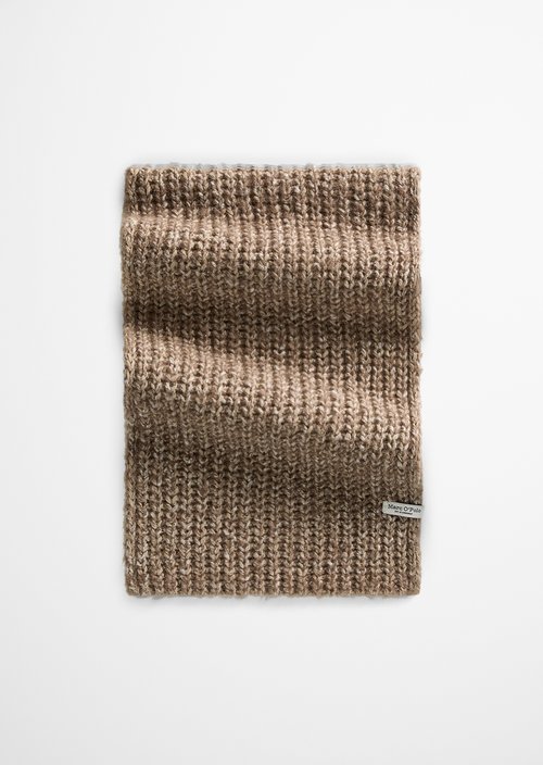 Strickschal — Dark Brown
