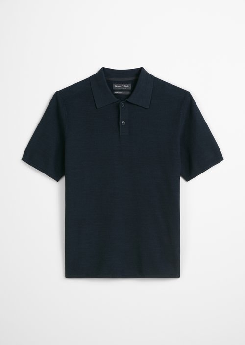 Piqué regular polo shirt — Dark Navy