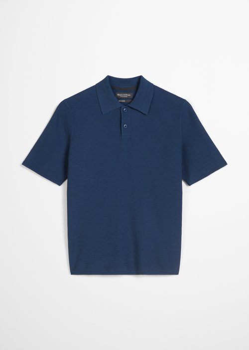 Piqué regular polo shirt — Iris Ink