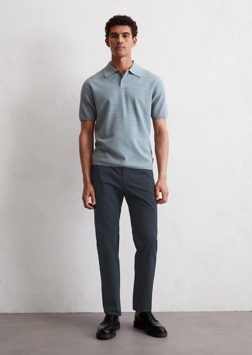 Piqué regular polo shirt — Meltwater