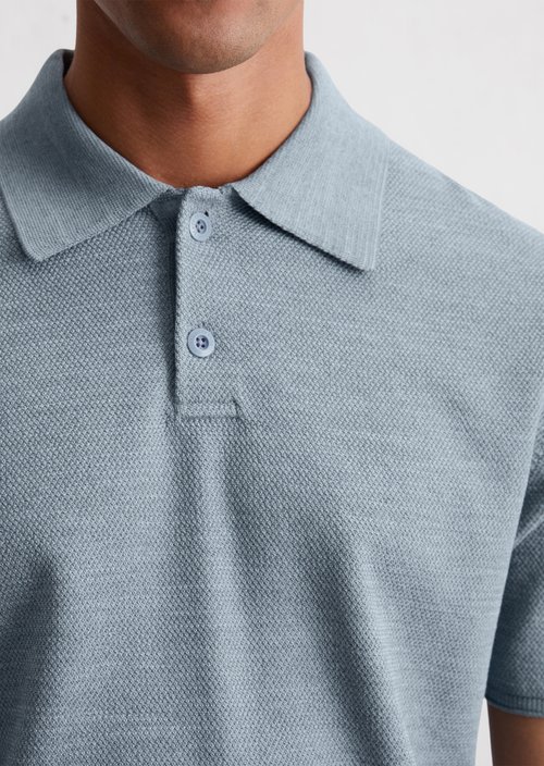 Piqué regular polo shirt — Meltwater