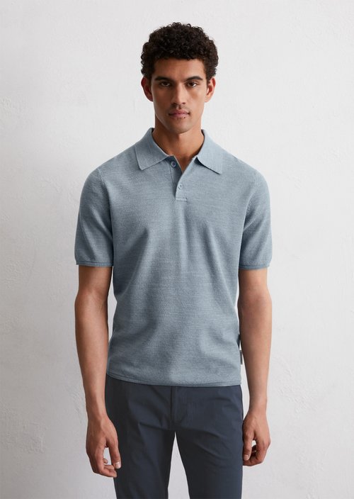 Piqué regular polo shirt — Meltwater