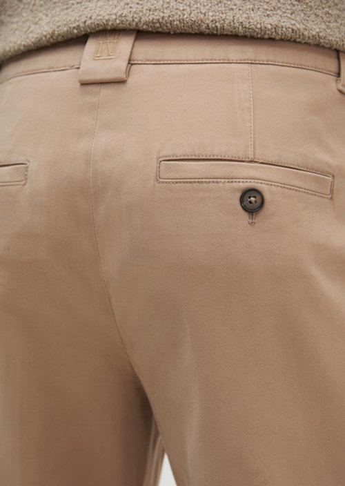 Trousers model Marthe flared — Earthy Taupe
