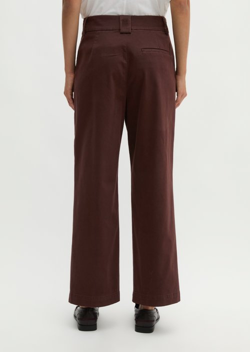 Pants model Mea straight — Brown