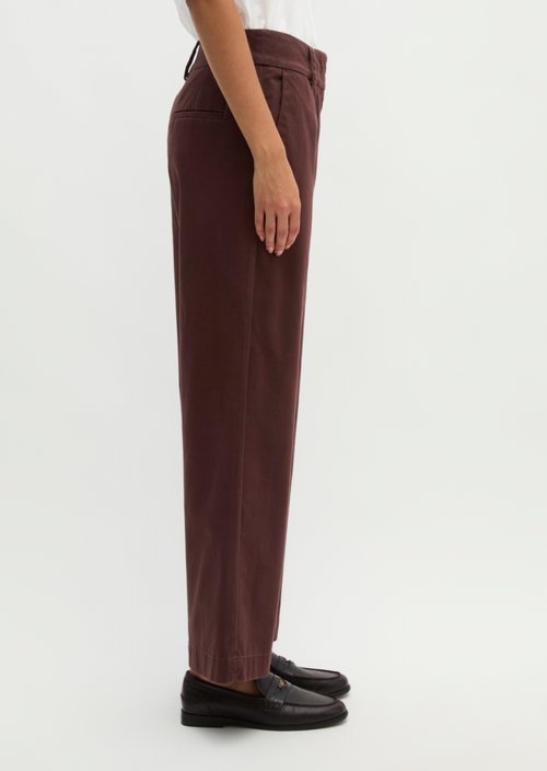 Pants model Mea straight — Brown
