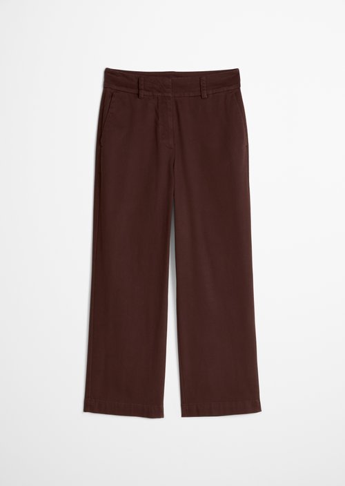 Pants model Mea straight — Brown