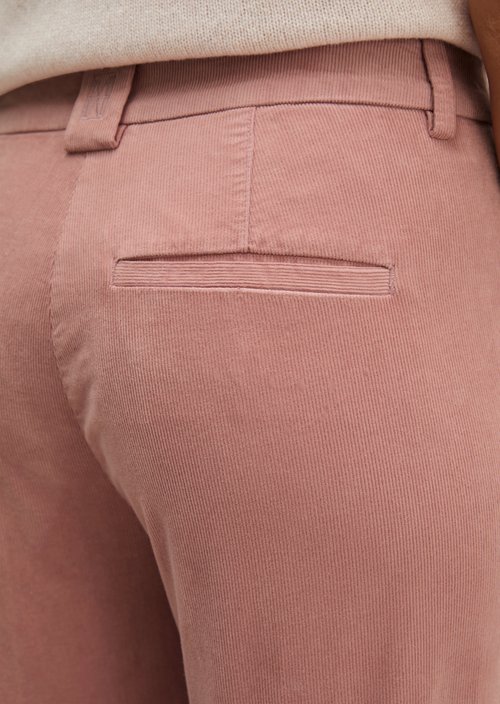Trousers model Marthe flared — Dusty Mauve