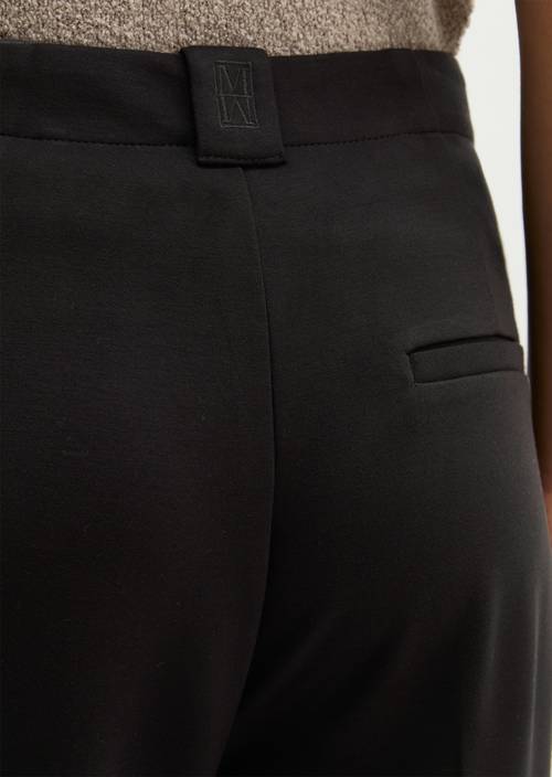 Pants model Margo wide Black in detail view