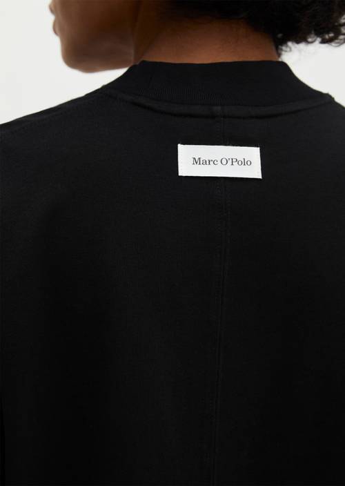 T-shirt oversize Black in detail view