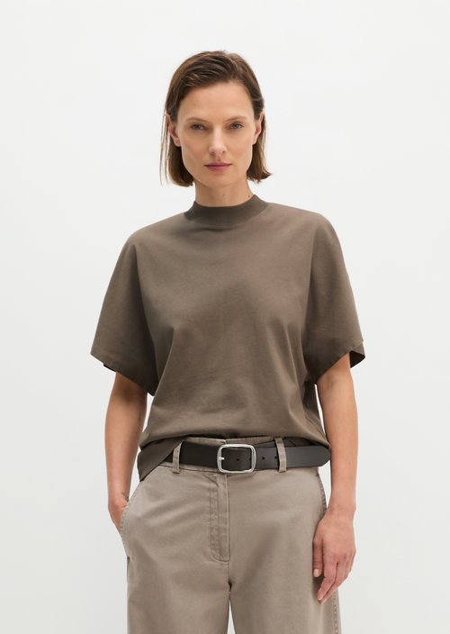 T-shirt oversize — Stone Taupe