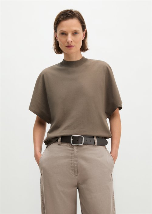 T-shirt oversize — Stone Taupe
