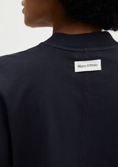 T-shirt oversize Maritime Blue en vue détaillée