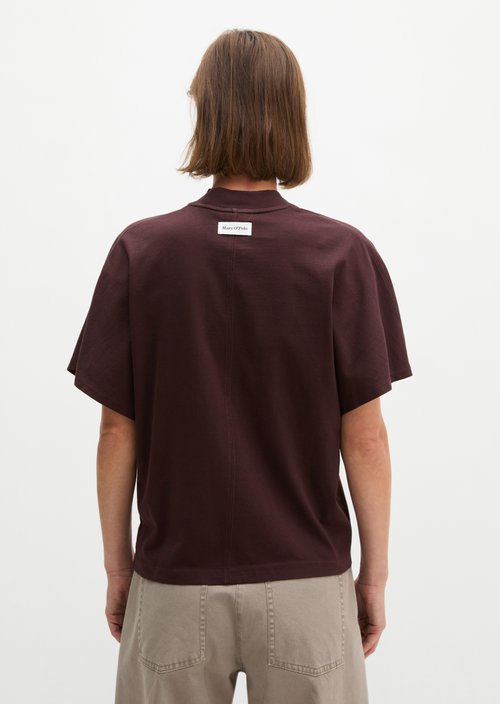T-shirt oversize — Black Cherry
