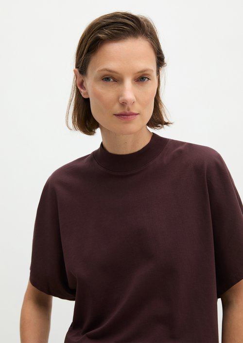 T-shirt oversize — Black Cherry