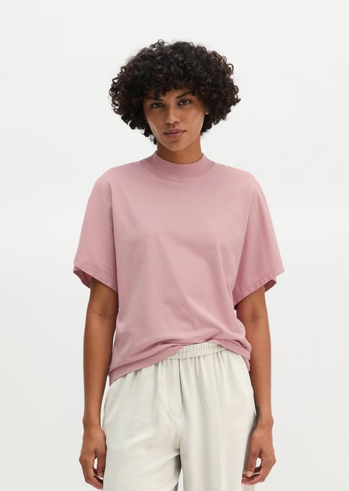 T-shirt oversize — Misty Rose