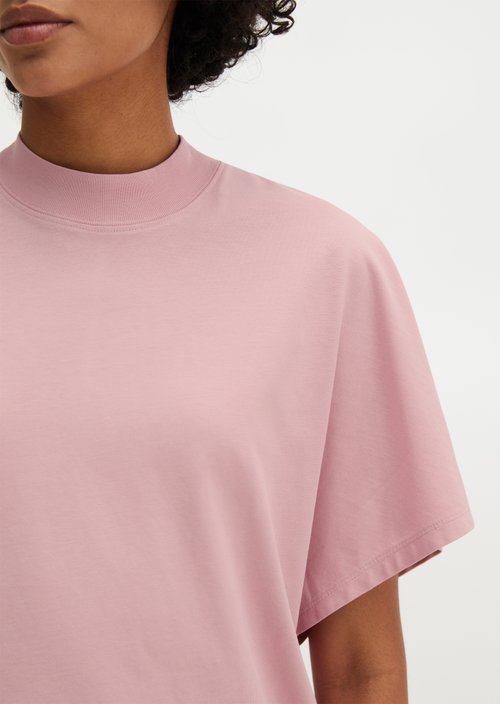 T-shirt oversize — Misty Rose