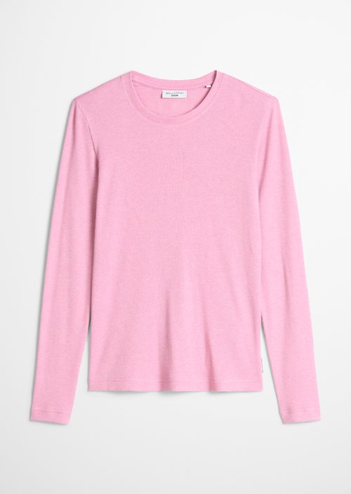 Slim-fit long-sleeve shirt — Smoky Grape