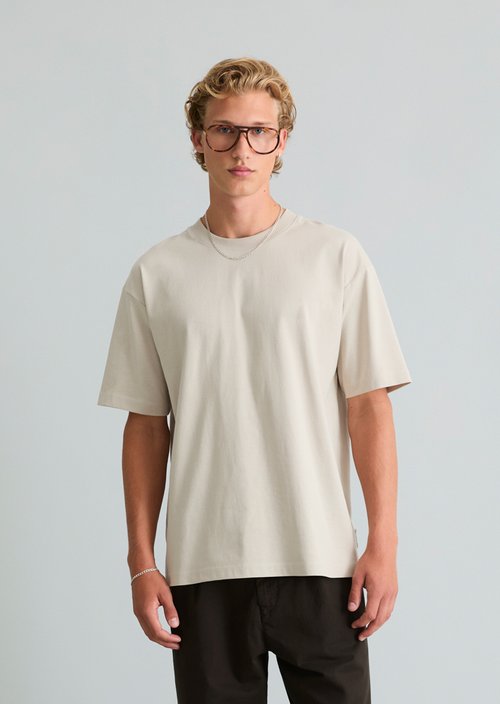 Relaxed-fit T-shirt — Distant Grey