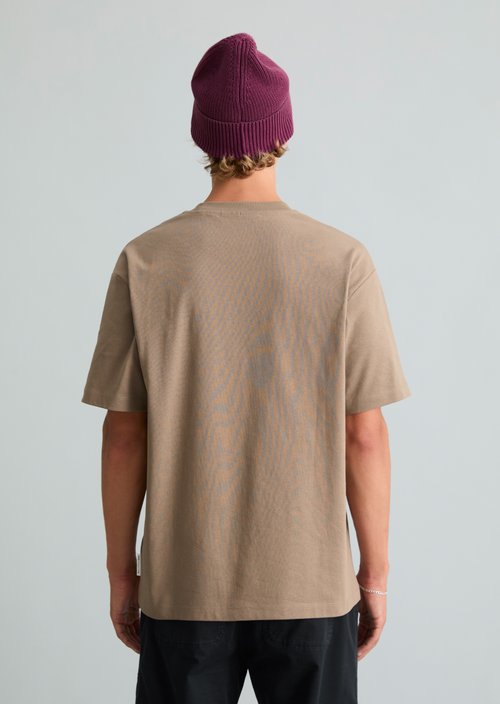 Relaxed-fit T-shirt — Cold Taupe