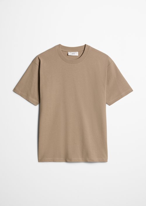 Relaxed-fit T-shirt — Cold Taupe