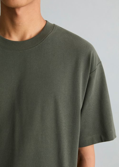 Relaxed-fit T-shirt — Green Jasper