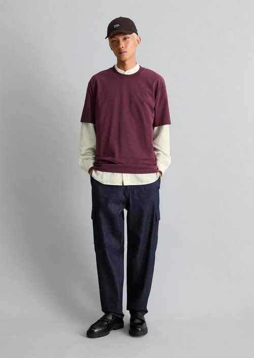 Relaxed-fit T-shirt — Grapejuice