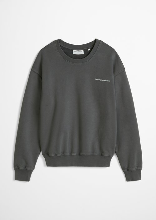 Relaxed-fit sweatshirt — Light Graphite
