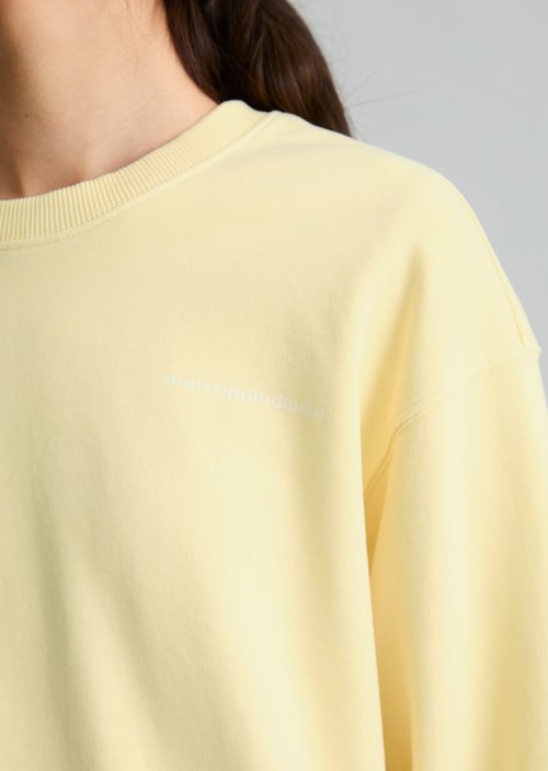 Relaxed-fit sweatshirt — Paris Yellow