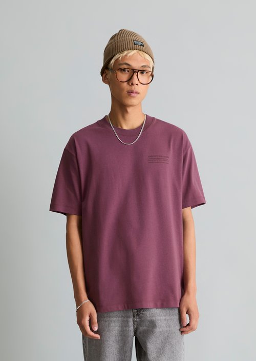Relaxed-fit T-shirt — Grapejuice