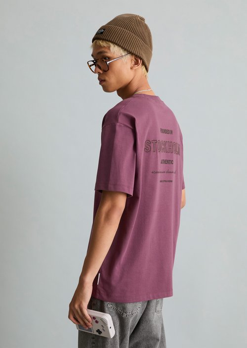Relaxed-fit T-shirt — Grapejuice