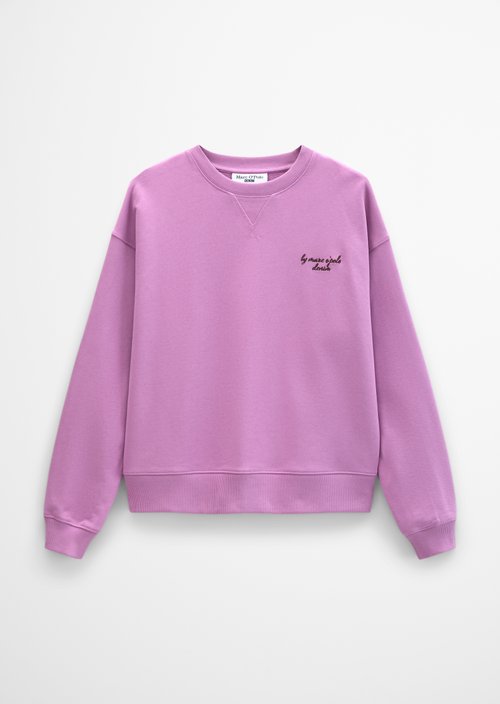 Relaxed-fit sweatshirt — Smoky Grape
