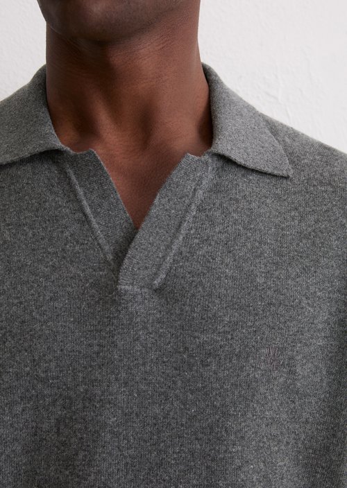Sweater regular — Graphic Grey Melange
