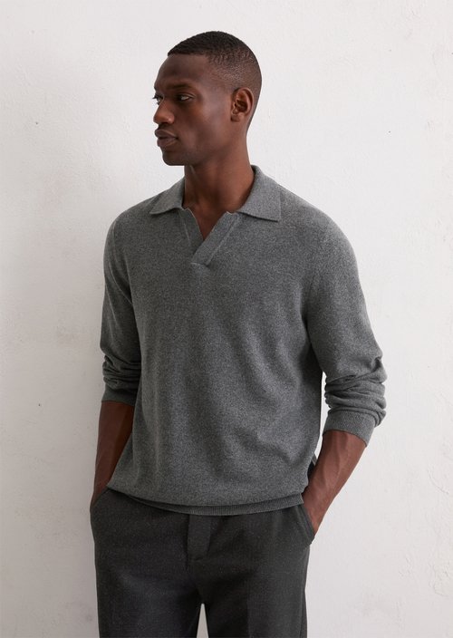 Sweater regular — Graphic Grey Melange