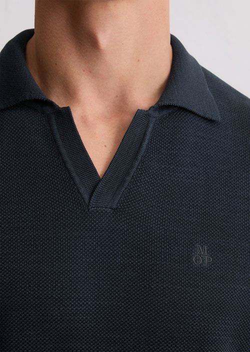 Polo sweater regular — Dark Navy