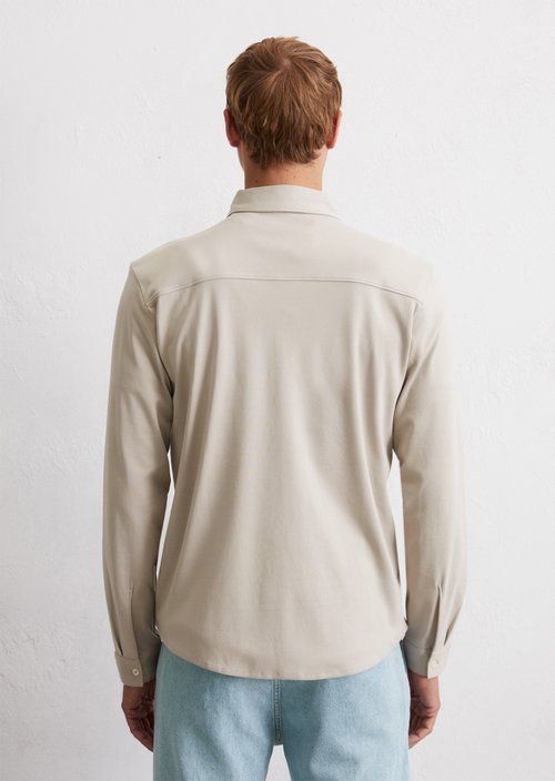 DfC jersey shirt regular — Misty Grey