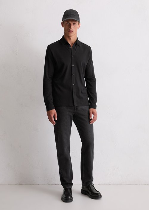 DfC jersey shirt regular — Black