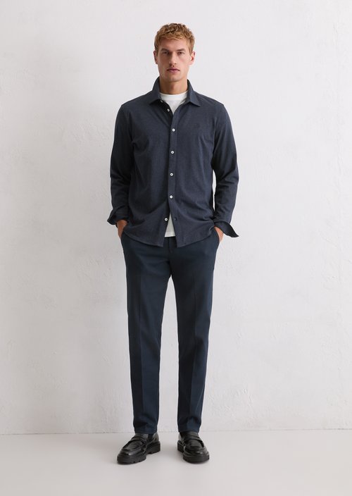 DfC jersey shirt regular — Dark Navy