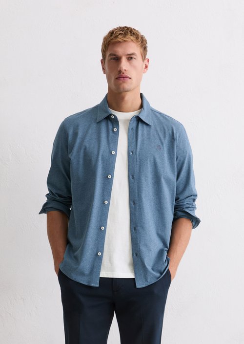DfC jersey shirt regular — Stormy Blue