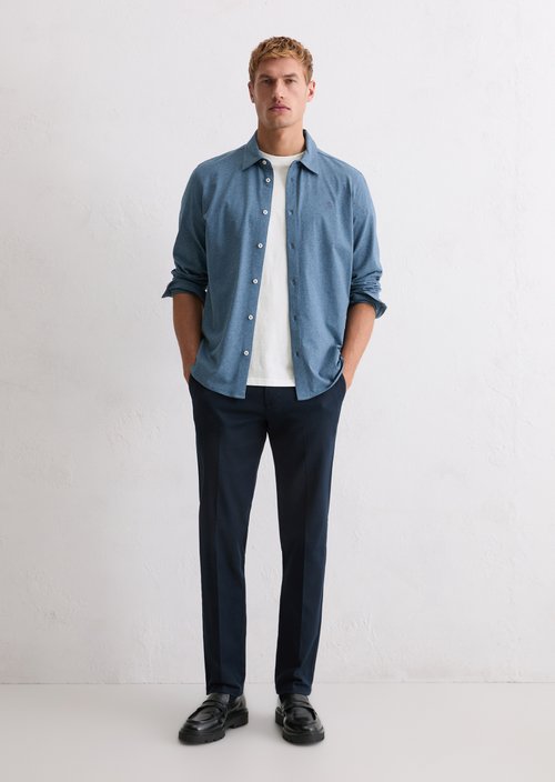 DfC jersey shirt regular — Stormy Blue