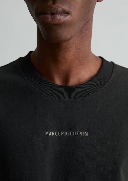 Heavy Weight Longsleeve relaxed Black in Detailansicht