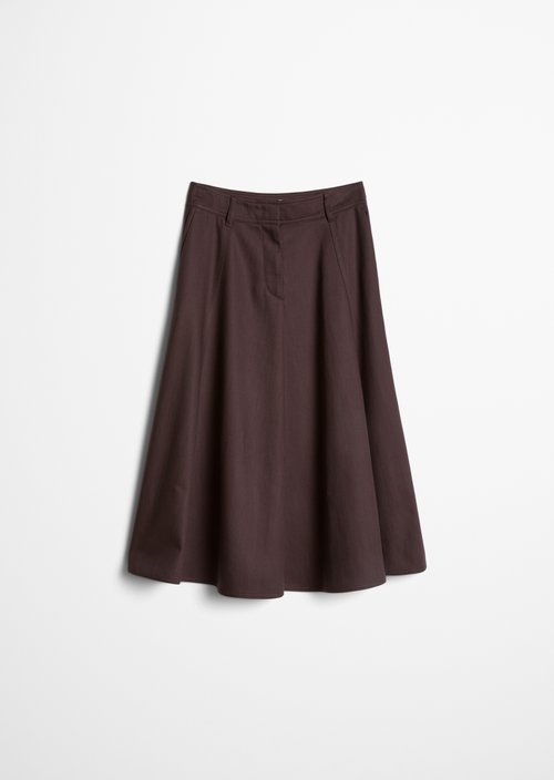 Flared skirt — Black Cherry