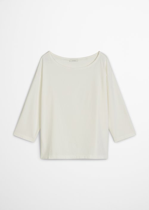 Relaxed T-shirt — White Cotton