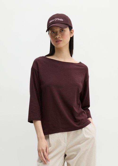 Relaxed T-shirt — Black Cherry