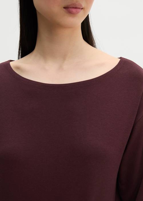 T-shirt relaxed Black Cherry en vue détaillée