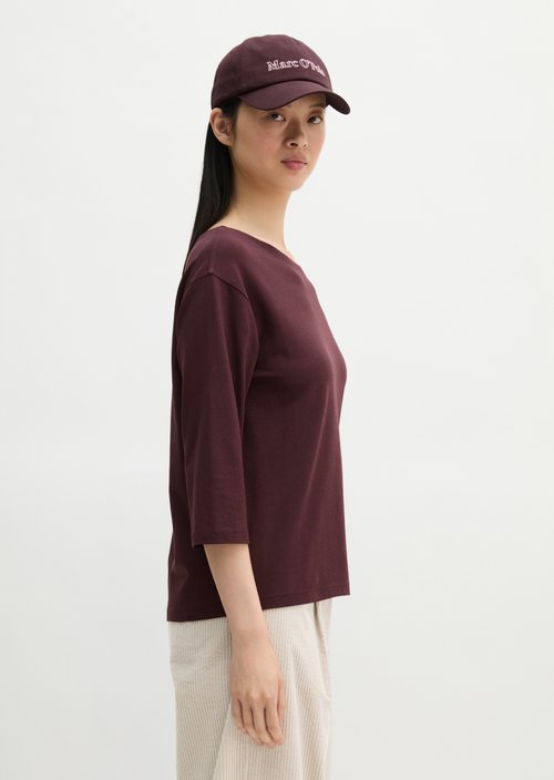 Relaxed T-shirt — Black Cherry