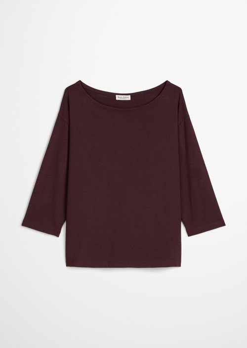 Relaxed T-shirt — Black Cherry