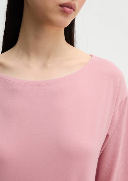 Relaxed T-shirt Misty Rose in detail view