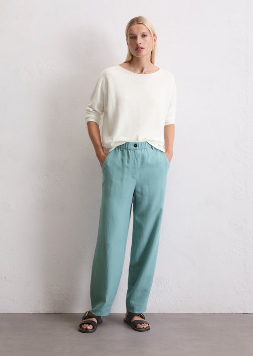 Relaxed pants — Soft Teal