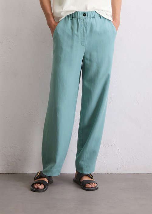 Relaxed pants — Soft Teal